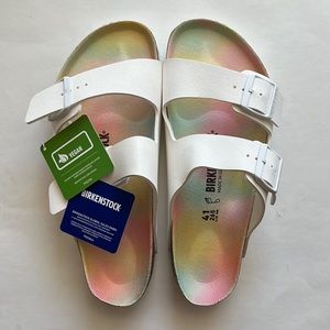 Birkenstock Arizona BS White Sandals